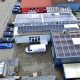 Vielseitige Halle, PV, Parkplätze